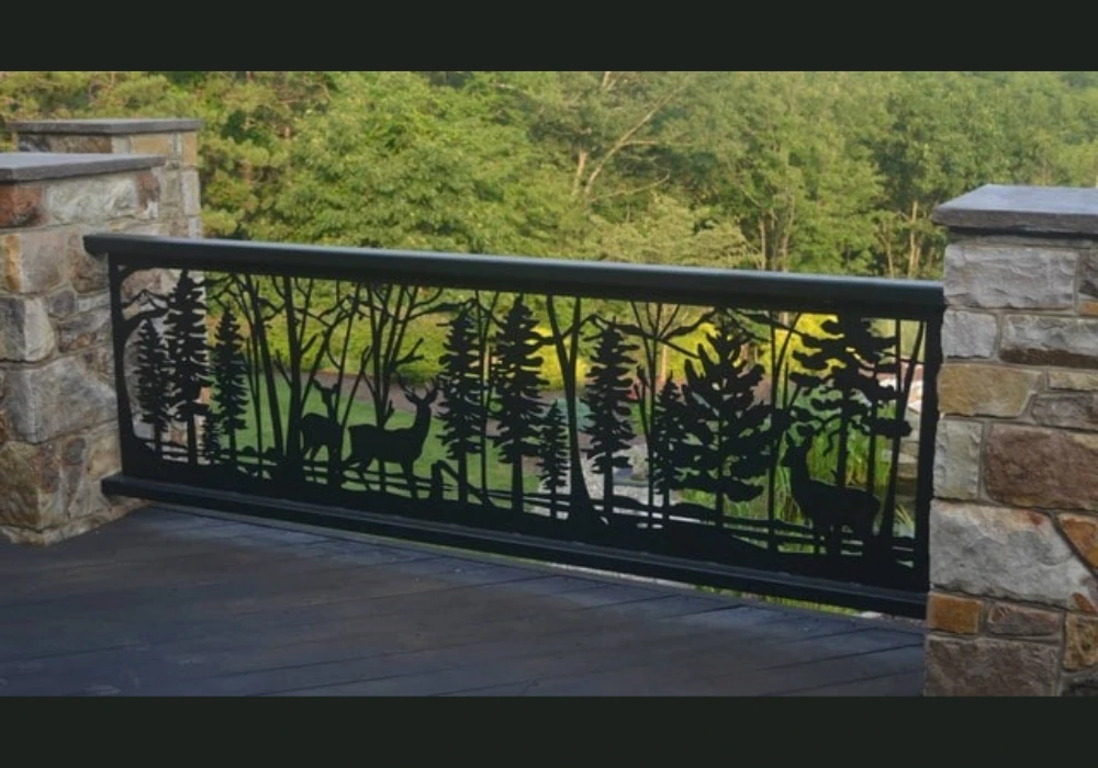 Decorative Metal Deck Railing Ideas