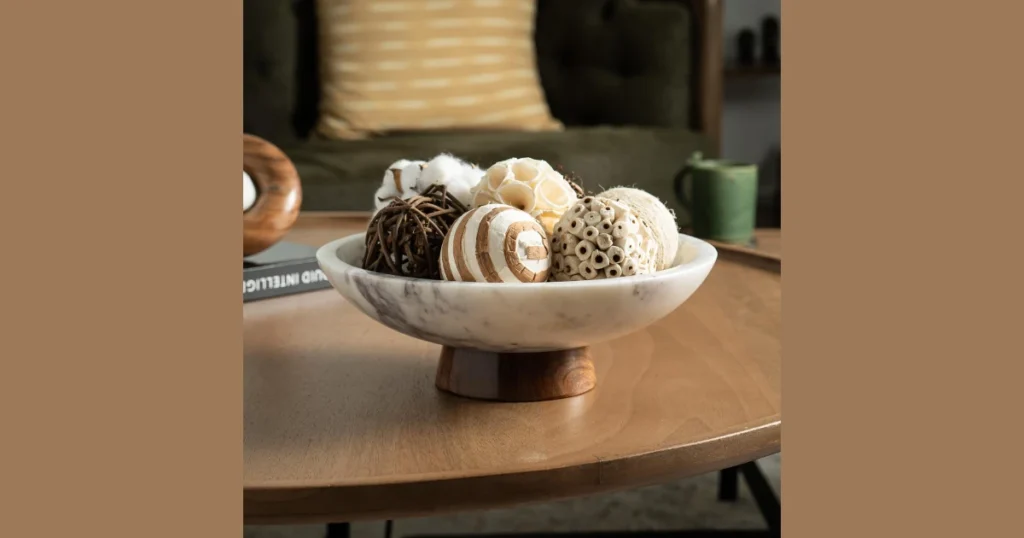  Decorative Stone Bowl Item