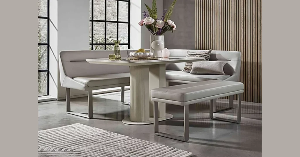 Dining Table Furniture with Bench Seating