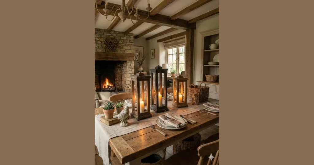 Dining Table Lantern Accessory