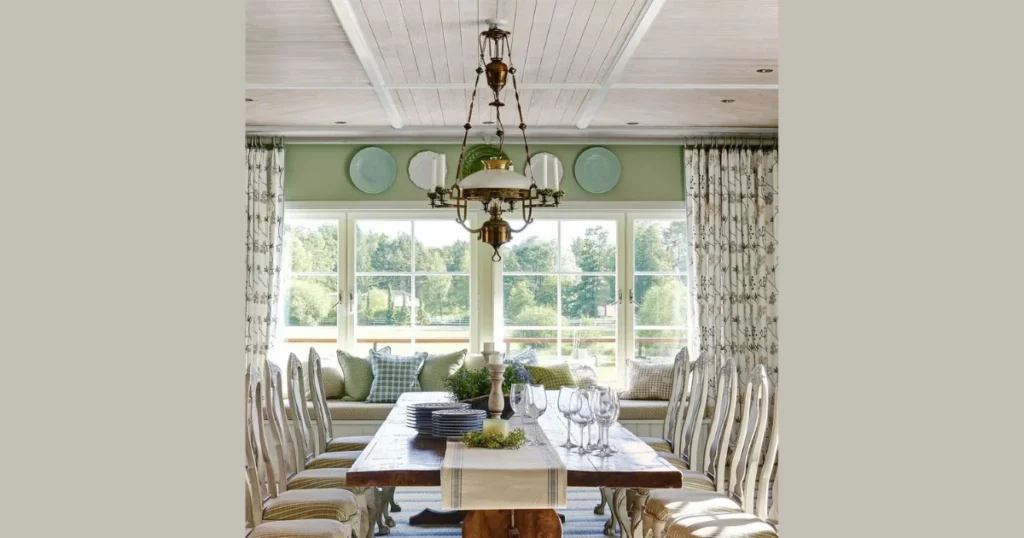 Dining Table Makeover with Statement Centerpiece