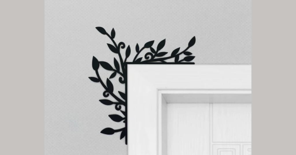Door Corner Floral Cluster Accent