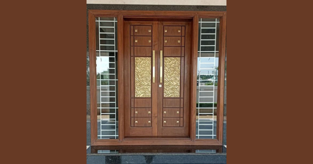 Double Door Entrance Design