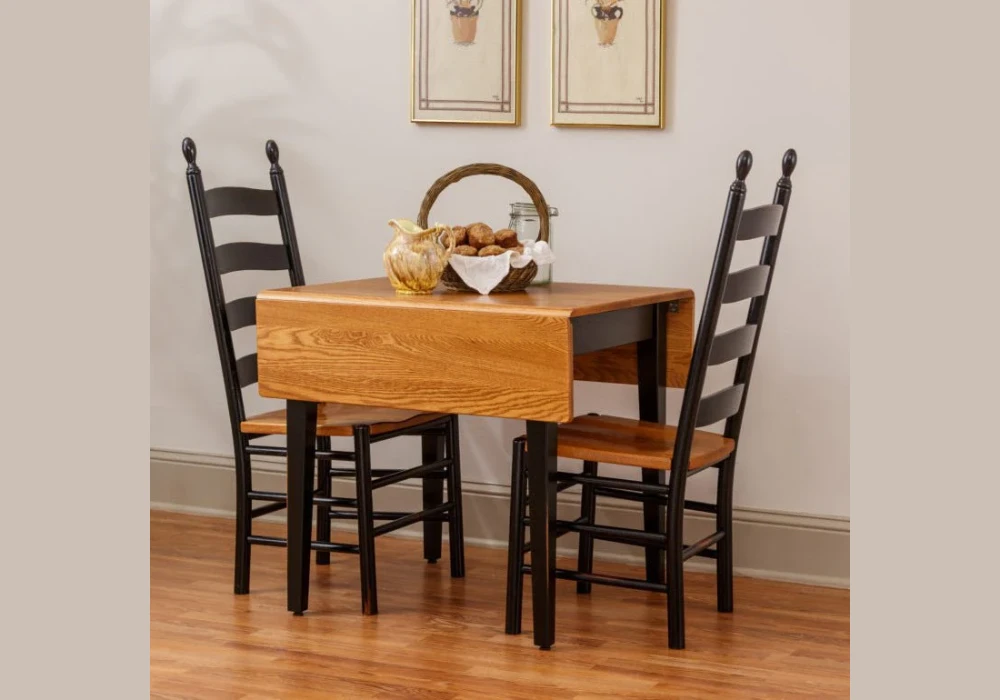 Drop Leaf 32 Inch Dining Table