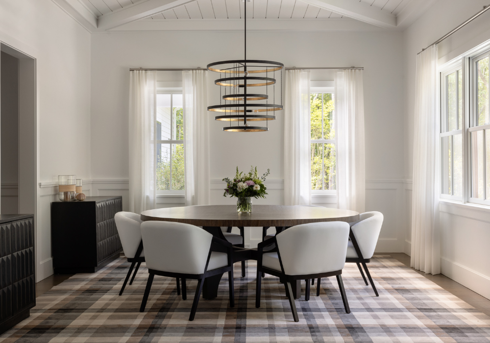 Durable Synthetic Carpet for Family Dining Rooms