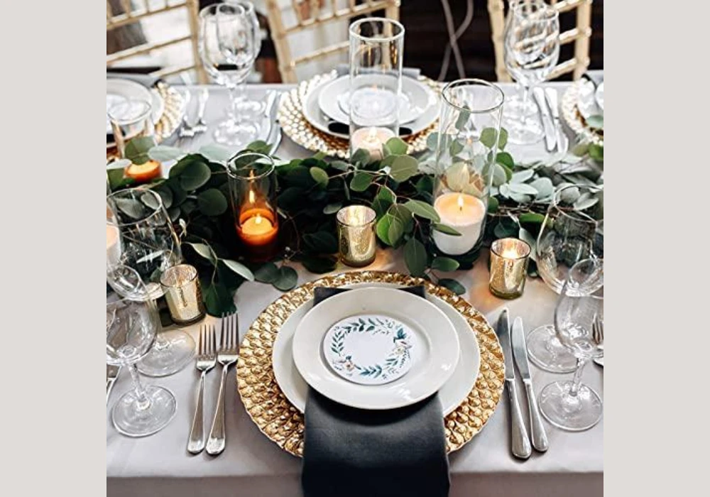 Elegant Candle Holder Table Decor