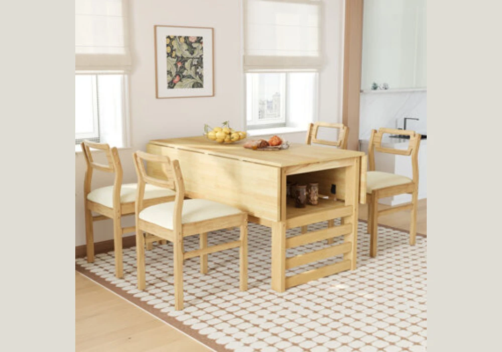 Extendable Dining Table for Flexible Use