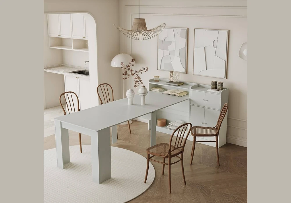 Extendable Kitchen Dining Table