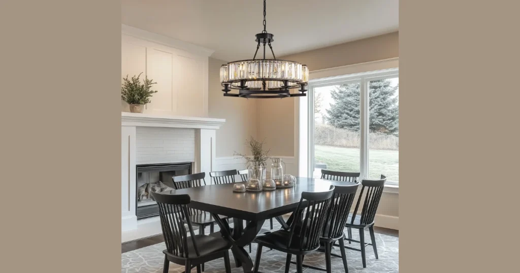Farmhouse Dining Chandelier