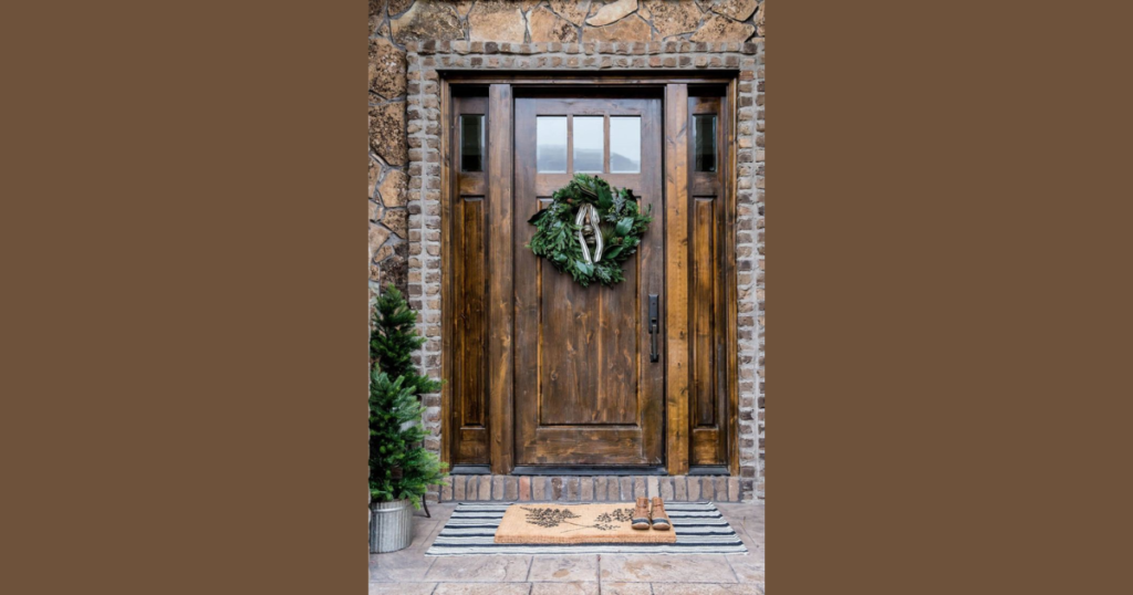  Farmhouse Style Door Makeover