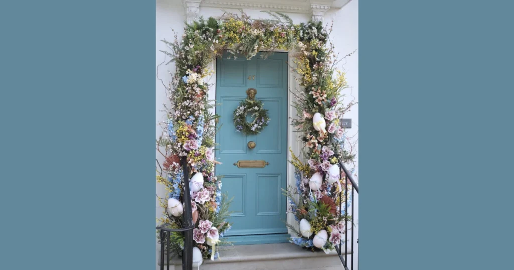 Floral Door Ornament