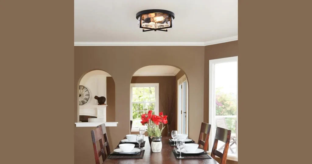 Flush Mount Dining Ceiling Light