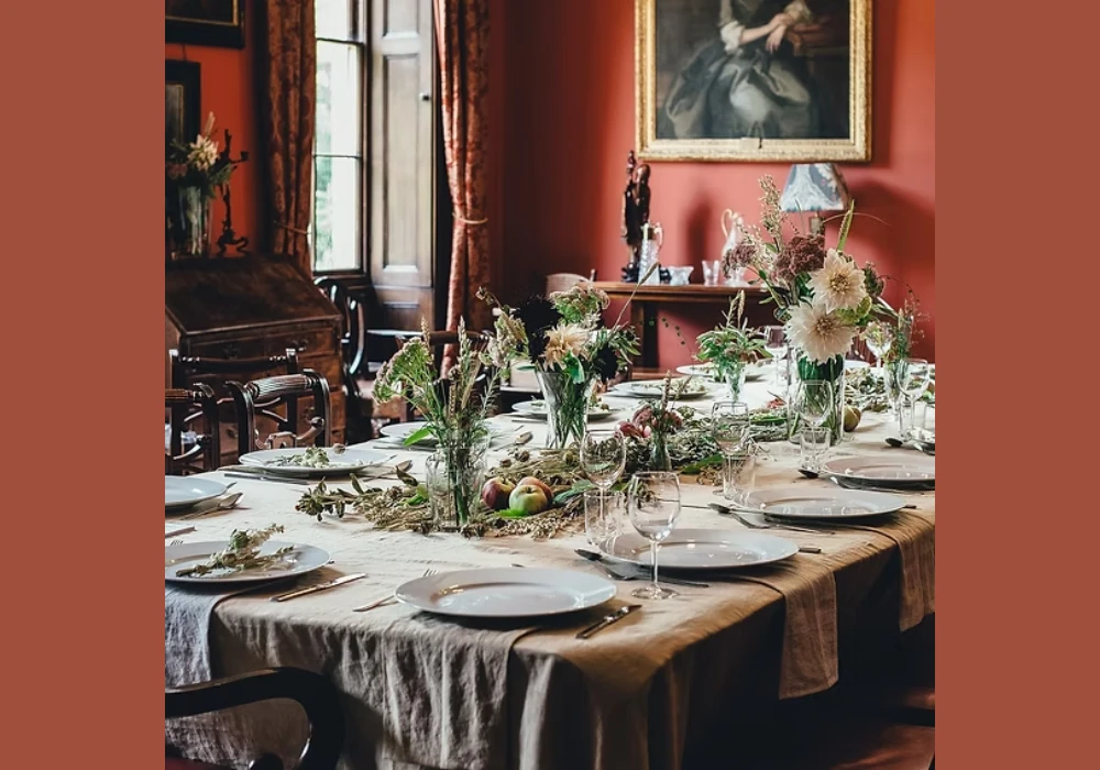 Formal Dining Table Arrangement for Special Dinners