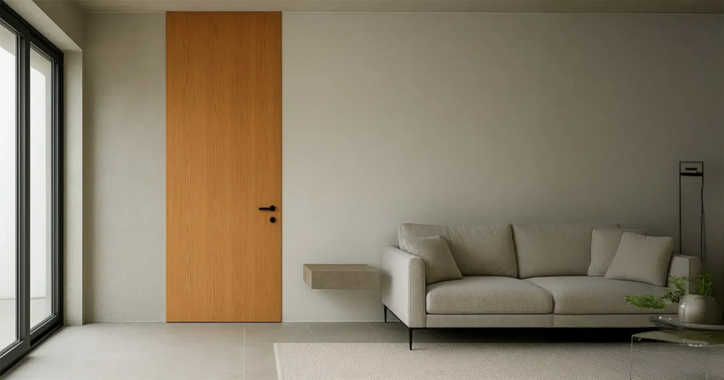 Full Height Floor to Ceiling Door Design