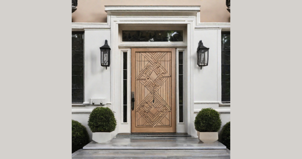 Geometric Molding Panel Doo