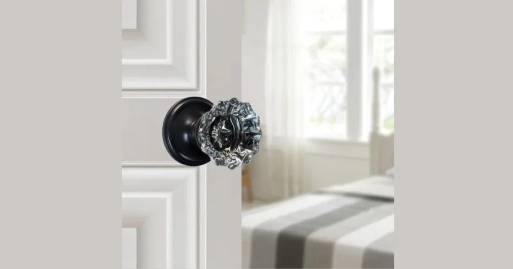 Glass Crystal Door Handle