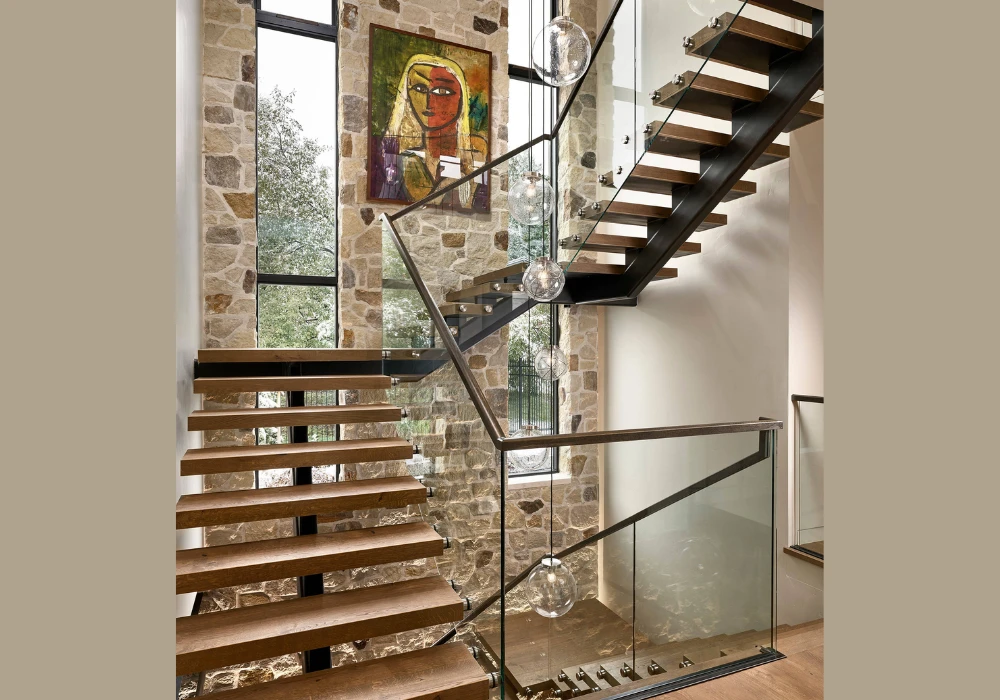 Glass Interior Railing Ideas for an Open Feel