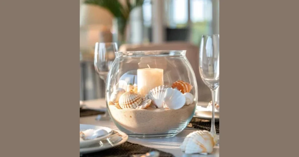 Glass Jar Centerpiece