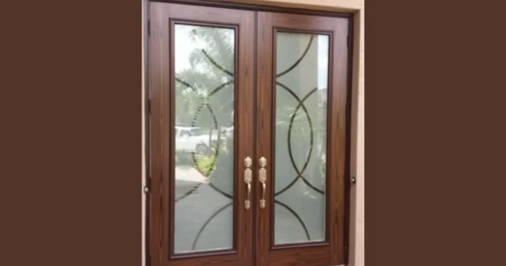 Glass Panel Door Frame