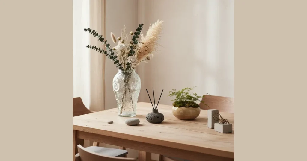 Glass Vase Minimal Decor