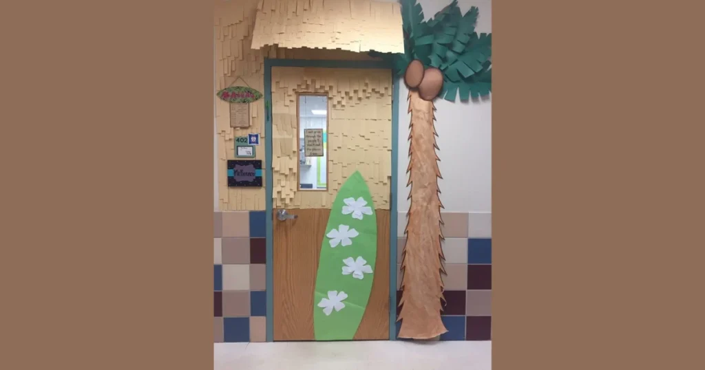 Growth Tree Classroom Door Decoration