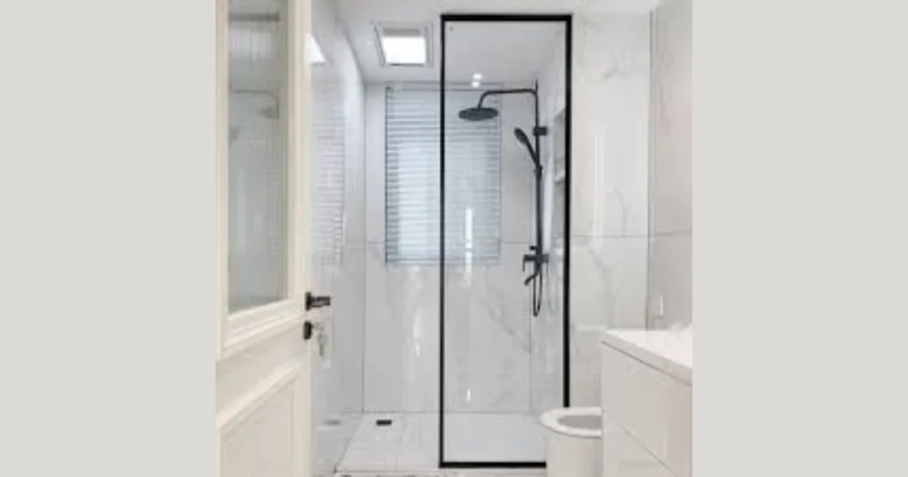  Half Glass Shower Door