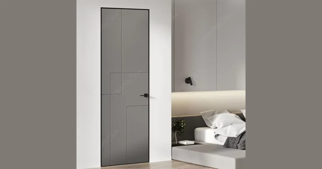 Hidden Frame Modern Door