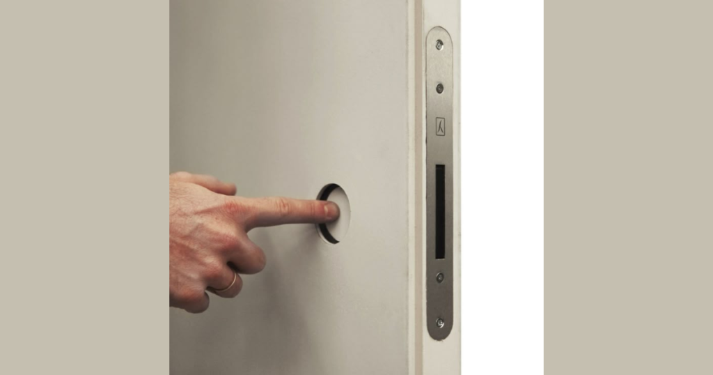 Hidden Recessed Door Handle