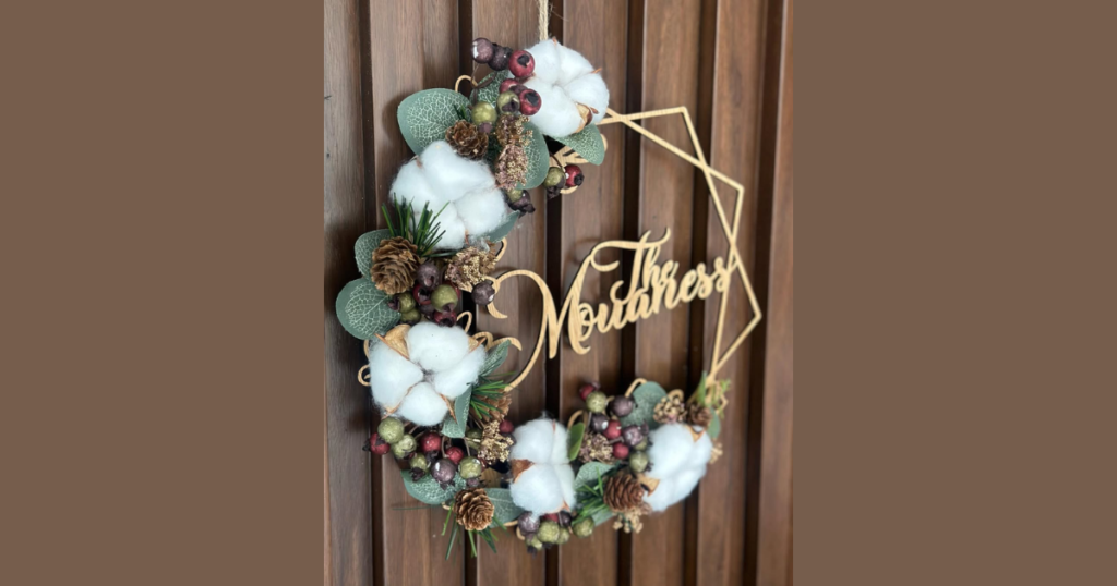 Holiday Themed Door Hanger