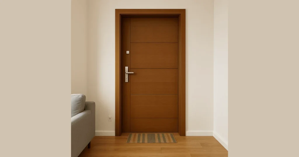 Horizontal Door Panel Layout