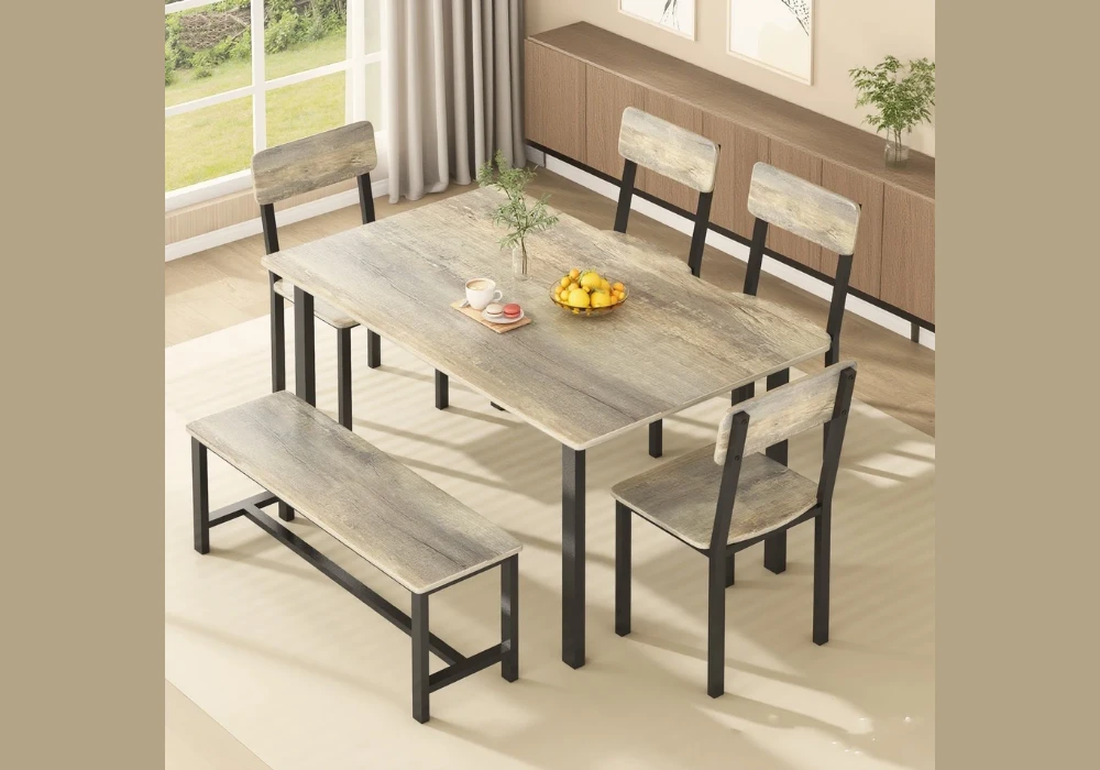 Industrial 50 Inch Dining Table