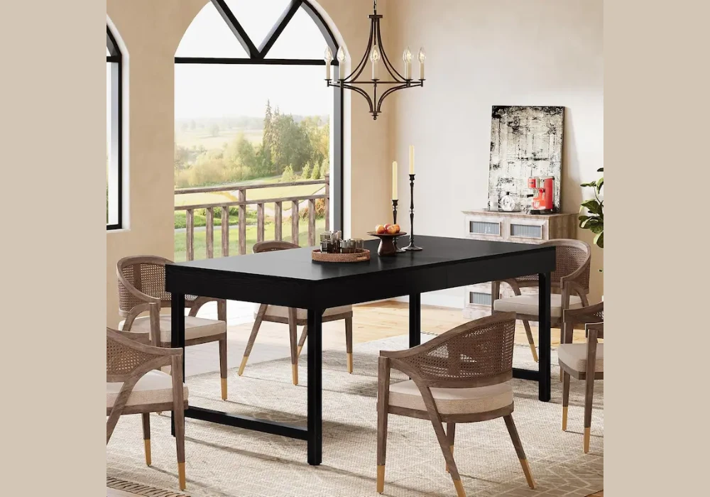 Industrial 55 Inch Dining Table Idea