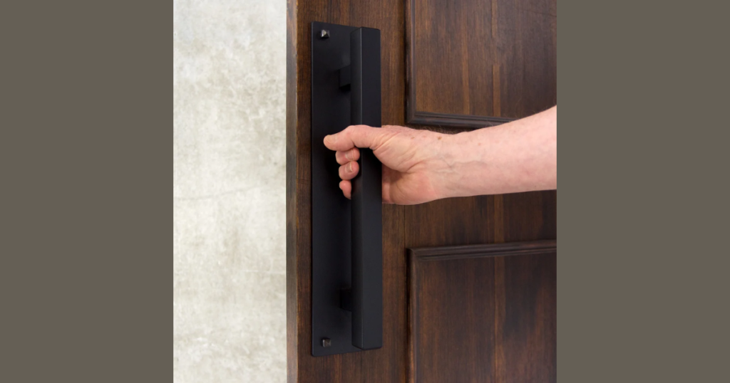 Industrial Style Metal Door Handle