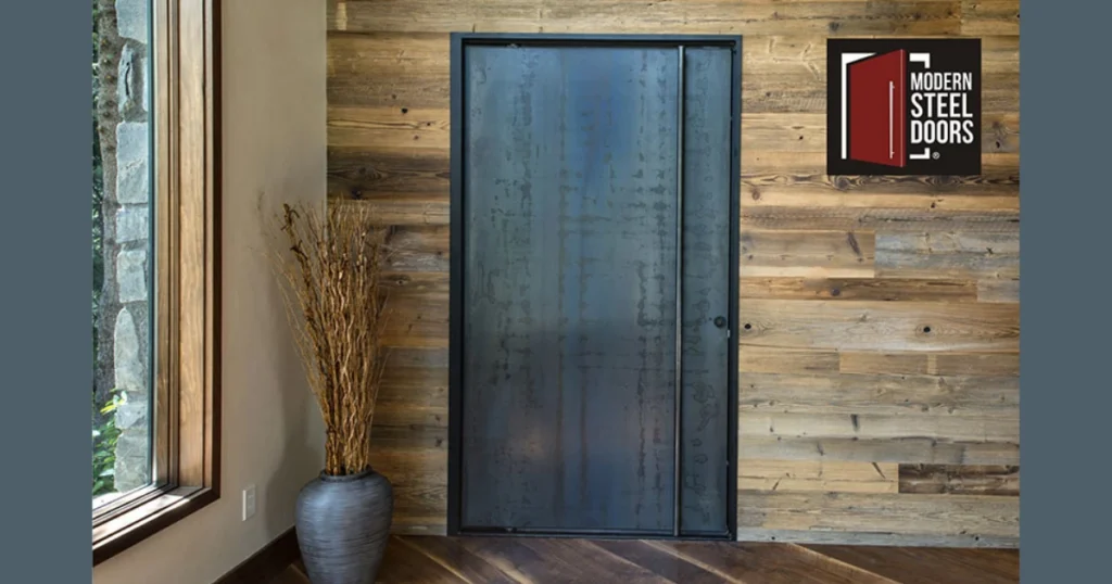 Industrial Style Steel Door