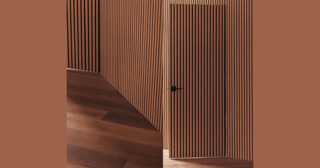 Install Vertical Wood Slats on Door Surfaces