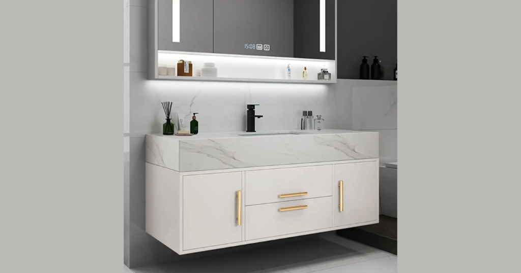  Install a New Vanity for Storage and Function