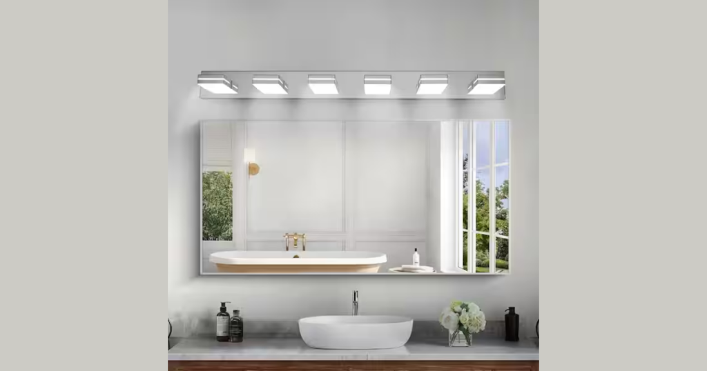  LED Integrated Bathroom Sconces for Energy Efficiency
