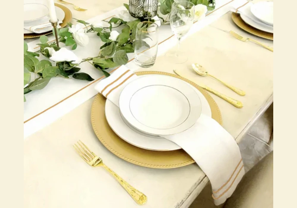 Linen Napkin Classic Table Setting