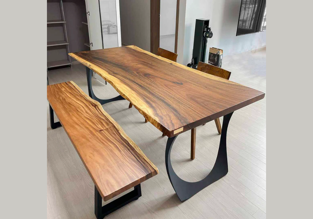 Live Edge Slab Support Legs