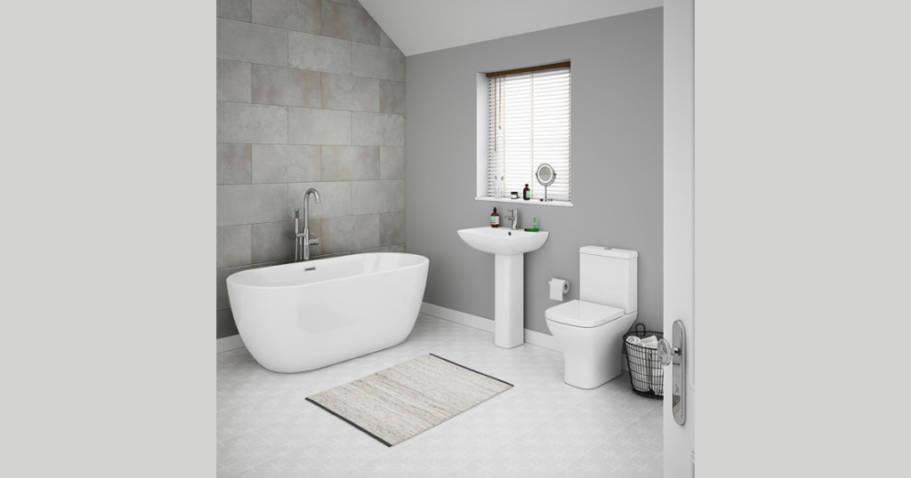 Luxury Bathroom Suite with Freestanding Bath