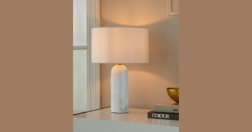 Marble Base Dining Table Lamp