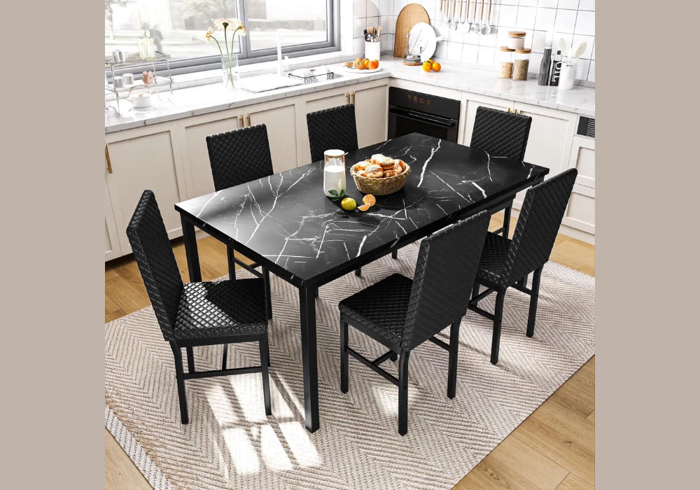 Marble Top 70 Inch Dining Table Idea