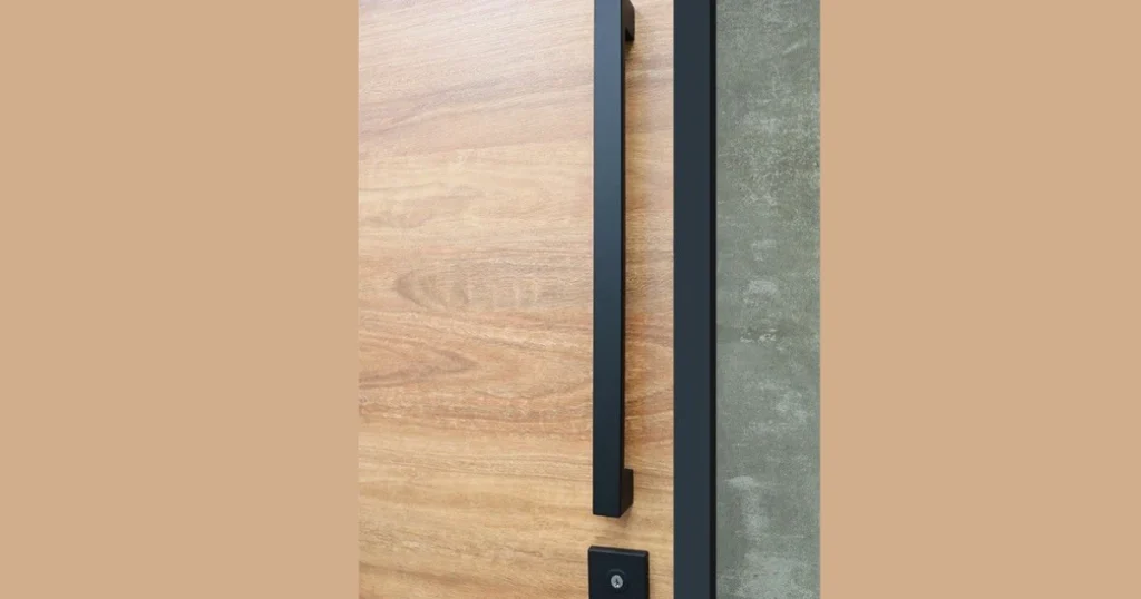 Matte Black Door Pull Handle