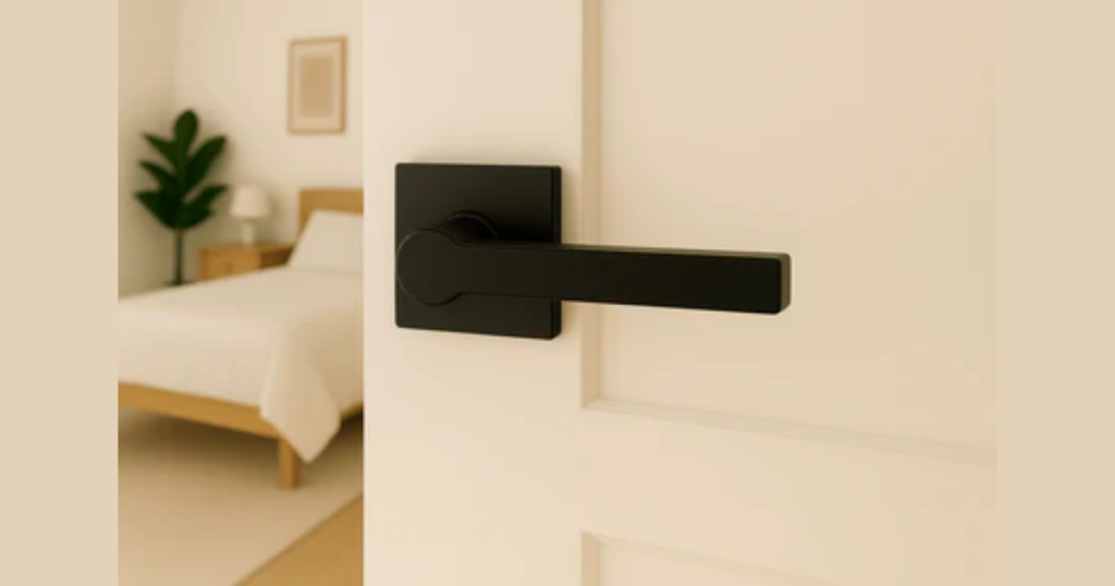 Matte Black Modern Door Handle