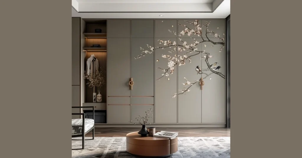 Matte Finish Wardrobe Doors for Minimalist Interiors