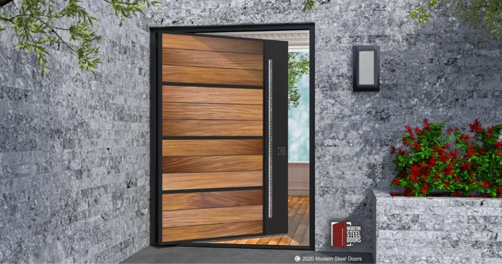 Metal Accent Door Styling