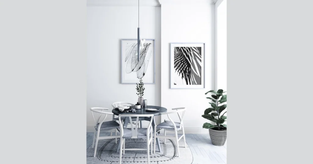 Minimal Dining Table Inspiration