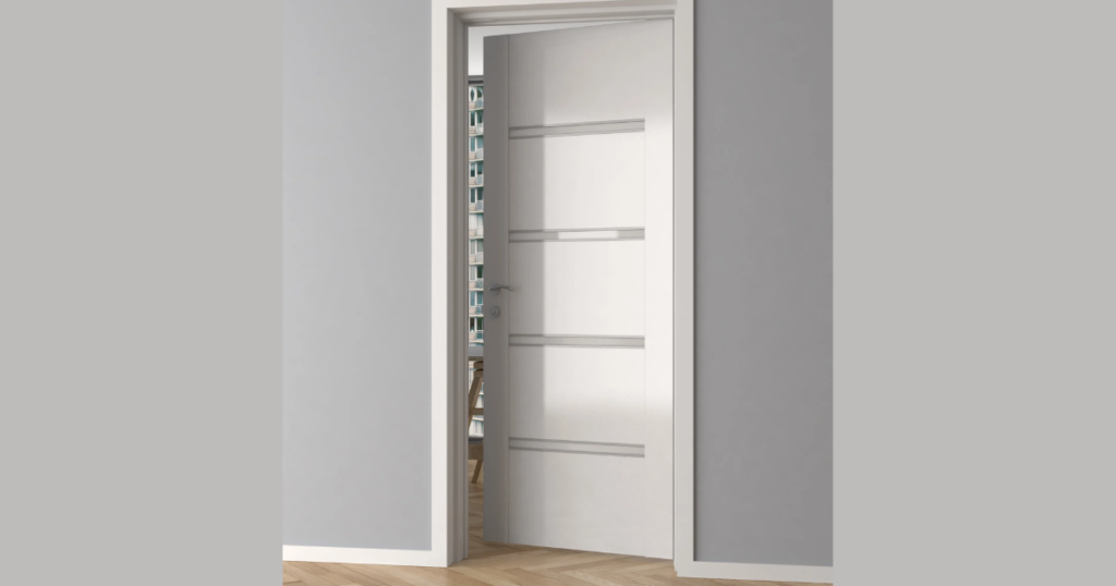 Minimal Frame Border Paint Door Decoration