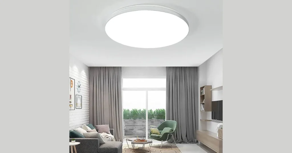 Minimalist Flat Ceiling Light