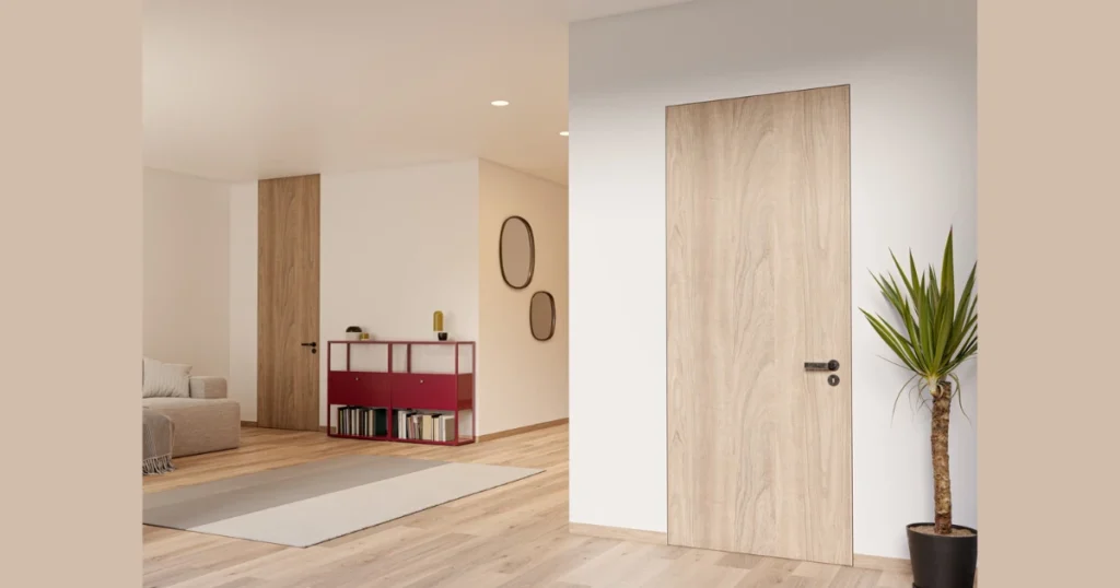 Minimalist Flush Door Frame